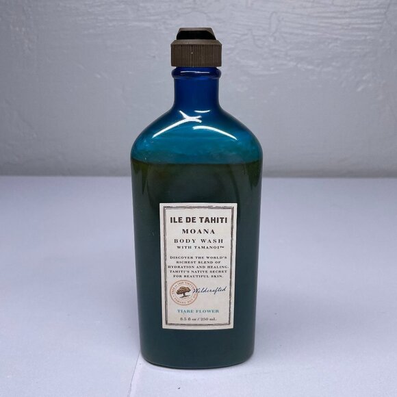 Bath & Body Works Ile De Tahiti Moana Tiare Flower Body Wash 8.5 oz Rare - Picture 1 of 4